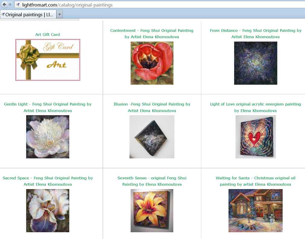 Original paintings