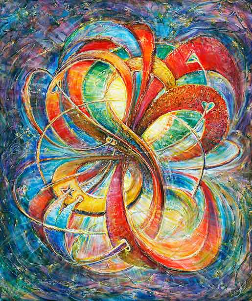 spiritual paintings love