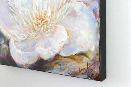 Gentle Light - Feng Shui Original fine art Painting - signature - for Love and Good Luck by world renowned Ottawa artist Elena Khomoutova